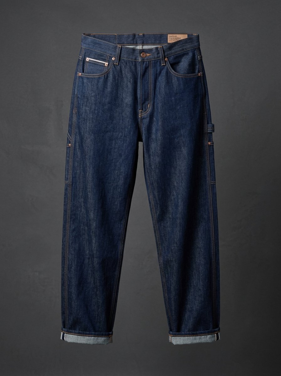 Raw Indigo Carpenter Jeans