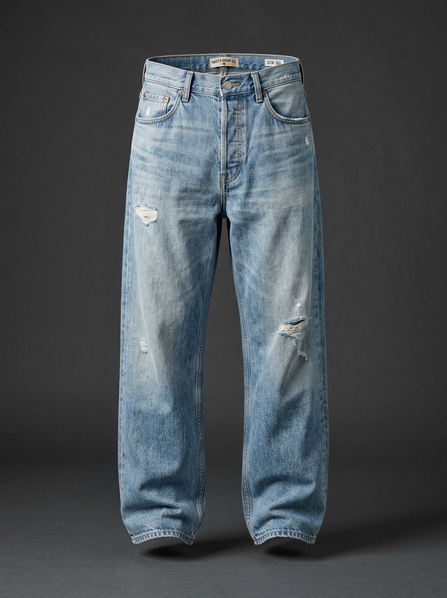 Vintage Light Wash Jeans